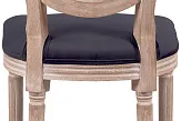 Стул с круглой спинкой Volker Oak Black №4 в Москве