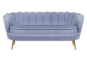 фото Трехместный диван ракушка для гостиниц Pearl Triple Blue