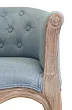 Низкое кресло ретро Kandy Light Blue №4 в Москве