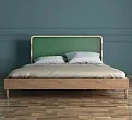 Кровать в Скандинавском стиле "Эллипс (Ellipse)" 180х200 см арт EL18G №1