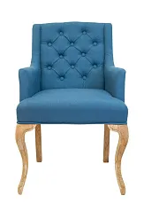 красивое Классическое кресло Deron Blue на заказ