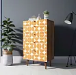 Комод высокий "Бербер (Berber)" принт 14 арт BB10/Print_14 №0