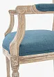 Мягкое полукресло с подлокотниками Diella Blue №4