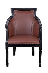 купить Кресло Valene Brown Leather в интернет-магазине