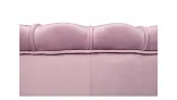 Кресло ракушка Pearl Pink на черных ножках №4