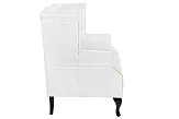 Кожаный дизайнерский диван лофт Royal Sofa White №2