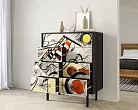 Комод на восемь ящиков "Эмерсон (Emerson)" by Kandinsky арт EM20/Print_01 №1