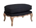 Дизайнерская банкетка Nitro Black Ottoman №1