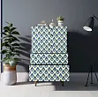Комод высокий "Бербер (Berber)" принт 13 арт BB10/Print_13 №1