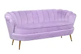 Диван ракушка для гостиниц Pearl Triple Purple №1