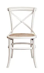 купить красивый Стул ретро Cross Back White Ver.2