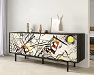 Комод с четыремя дверками "Эмерсон (Emerson)" by Kandinsky арт EM01/Print_01 №2