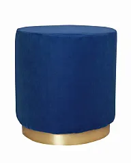 фото Дизайнерский пуф Topper Blue