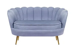 стильный Диван ракушка Pearl Double Blue