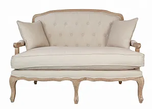 Прямой диван модерн Yareli Beige V2 бежевый на заказ
