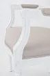 Мягкий стул с подлокотниками Diella Beige №4