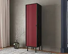 Шкаф c одной дверкой "Эмерсон (Emerson)" арт EM101/red/L №2