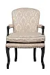 Мягкое полукресло с подлокотниками Anver Beige and Black №0