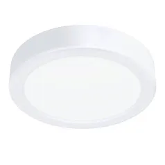 купить 900582 Накладной светильник диммируемый FUEVA 5, 11W (LED), 3000K, ?160, сталь, белый / пластик, белый в интернет-магазине