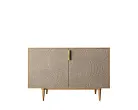 Комод с двумя дверками "Лайн (Line)" R18/beige №0