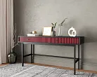 Консоль с двумя ящиками "Эмерсон (Emerson)" арт EM22/red/L №2