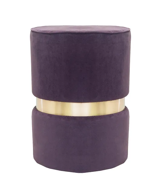 Дизайнерский пуф Brassy Violet