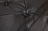 Дизайнерский пуф Amrit Black Leather №2