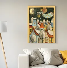 Панно "Бербер (Berber)" принт 25 арт BBD01_print_25 в интерьере