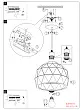 97845 Подвесной потолочный светильник (люстра) ROCCAFORTE №1