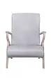 Низкое кресло Fobos light grey №0