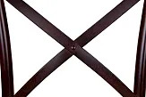 Стул Cross Back Chocolate №4