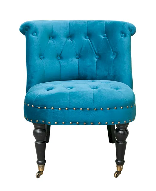 Низкое кресло Aviana Blue Velvet в Москве Низкое кресло Aviana Blue Velvet