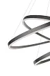 Люстра Orblaze 3 rings 1000 black №1 в Москве