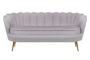 купить Дизайнерский диван для гостиниц Pearl Triple Grey в интернет-магазине