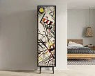 Шкаф c одной дверкой "Эмерсон (Emerson)" by Kandinsky арт EM101/Print_01 №3