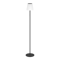 заказать 901899 Торшер на солнечн. батарее, димм. SCORDIANO-L, H1200, 2,3W(LED), IP44, 3000K, 4000K, 6500K, 220lm, сталь, черный/пластик, белый