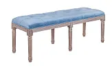Оттоманка Kina Middle Light Blue №1