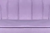 Диван ракушка для гостиниц Pearl Triple Purple на черных ножках №4