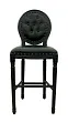 Дизайнерский барный стул Filon Button Black №0