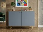 Комод с принтом 3 "Бербер (Berber)" две дверки арт BB04/Print_5014 №0