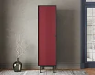 Шкаф c одной дверкой "Эмерсон (Emerson)" арт EM101/red/L №3