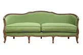 Прямой диван Darcy 3 Green №3 в Москве
