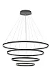 Люстра Orblaze 4 rings 1000 black №5 в Москве