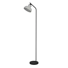 заказать 43844 Торшер MATLOCK, 1Х40W, E27, L405, B200, H1580, основание: B230, сталь, серый, черный