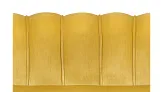 Комплект кресел и дивана ракушка Pearl Double Yellow №4