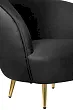 Мягкое кресло Small Benee Black №4