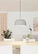 900379 Подвесной потолочный светильник CONTRISA, 1x40W, E27, H1100, ?380, сталь, серый №1