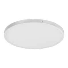 красивые 97263 Светодиодный накладной светильник FUEVA 1, 25W(LED), 2500lm, ?400, H30, алюминий, cеребряный/пла