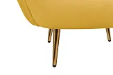 Мягкое кресло Benee Yellow №5