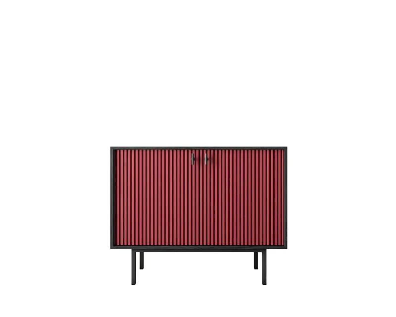 Комод с двумя дверками "Эмерсон (Emerson)" арт EM02/red/L в Москве Комод с двумя дверками "Эмерсон (Emerson)" арт EM02/red/L